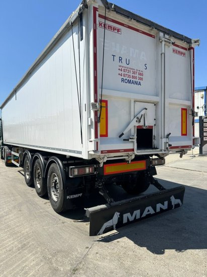 Kempf SKM 39 Alu-Kastenmulde 55m³ Rollplane - Semirimorchio ribaltabile: foto 2 Kempf SKM 39 Alu-Kastenmulde 55m³ Rollplane - Semirimorchio ribaltabile: foto 2