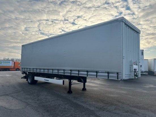 Krone City Liner Profi, 1-Achs- Zwangsgelenkt, Dhollandia LBW 2000kg, - Semirimorchio centinato: foto 3 Krone City Liner Profi, 1-Achs- Zwangsgelenkt, Dhollandia LBW 2000kg, - Semirimorchio centinato: foto 3