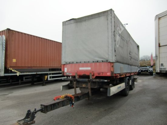 Krone ZZ/DC07 Tandem-Lafette, Standard, BPW-Achsen, Heckabstützung ohne Container - Rimorchio portacontainer/ Caisse interchangeable: foto 1 Krone ZZ/DC07 Tandem-Lafette, Standard, BPW-Achsen, Heckabstützung ohne Container - Rimorchio portacontainer/ Caisse interchangeable: foto 1