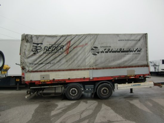 Krone ZZ/DC07 Tandem-Lafette, Standard, BPW-Achsen, Heckabstützung ohne Container - Rimorchio portacontainer/ Caisse interchangeable: foto 4 Krone ZZ/DC07 Tandem-Lafette, Standard, BPW-Achsen, Heckabstützung ohne Container - Rimorchio portacontainer/ Caisse interchangeable: foto 4