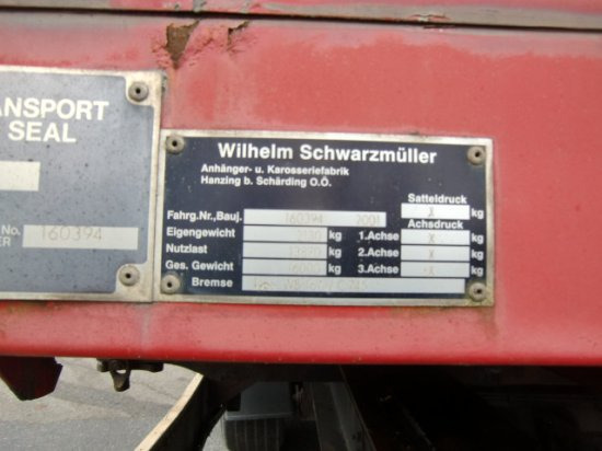 Rimorchio portacontainer/ Caisse interchangeable Krone ZZ/DC07 Tandem-Lafette, Standard,   BPW-Achsen, Heckabstützung ohne Container: foto 9