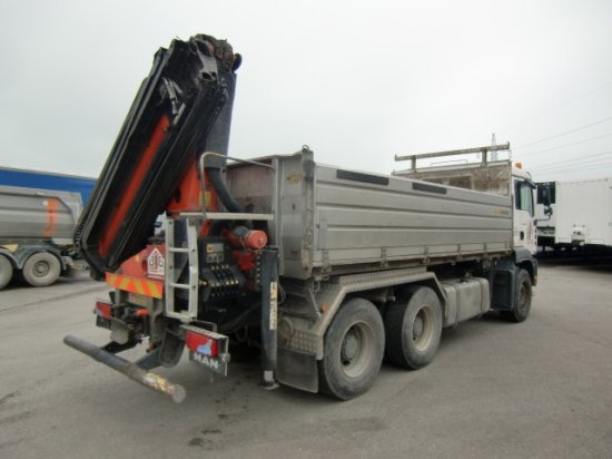 MAN TGA 33.430 6x4 Kipper, Manuel, E4 Palfinger Blatt-Blatt - Autocarro ribaltabile: foto 4 MAN TGA 33.430 6x4 Kipper, Manuel, E4 Palfinger Blatt-Blatt - Autocarro ribaltabile: foto 4