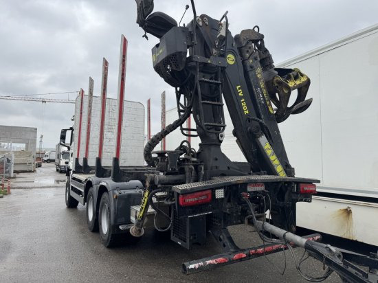 MAN TGS 33.510 BL 6x4, Intarder, Holztransporter, LIV 120Z - Camion trasporto legname, Camion con gru: foto 5 MAN TGS 33.510 BL 6x4, Intarder, Holztransporter, LIV 120Z - Camion trasporto legname, Camion con gru: foto 5