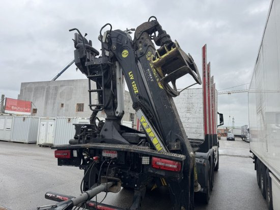 MAN TGS 33.510 BL 6x4, Intarder, Holztransporter, LIV 120Z - Camion trasporto legname, Camion con gru: foto 4 MAN TGS 33.510 BL 6x4, Intarder, Holztransporter, LIV 120Z - Camion trasporto legname, Camion con gru: foto 4