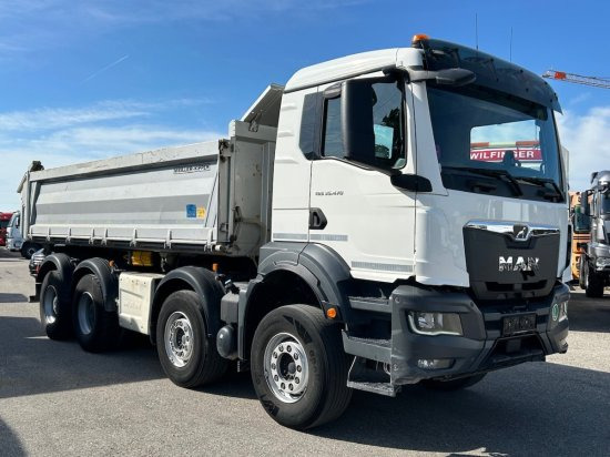MAN TGS 35.470 3-Seitenkipper, 8x4 ,Meiller Bordmatik - Autocarro ribaltabile: foto 3 MAN TGS 35.470 3-Seitenkipper, 8x4 ,Meiller Bordmatik - Autocarro ribaltabile: foto 3
