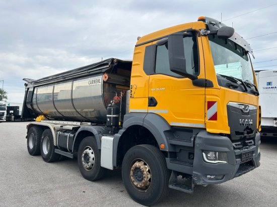 MAN TGS 35.510 8x4 Carnehl Muldenkipper, Thermomulde, Hardox - Autocarro ribaltabile: foto 2 MAN TGS 35.510 8x4 Carnehl Muldenkipper, Thermomulde, Hardox - Autocarro ribaltabile: foto 2