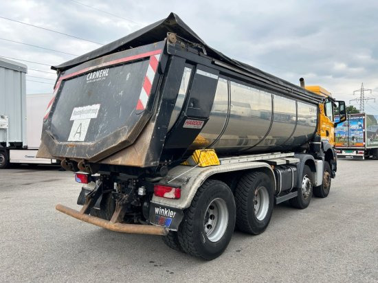 MAN TGS 35.510 8x4 Carnehl Muldenkipper, Thermomulde, Hardox - Autocarro ribaltabile: foto 3 MAN TGS 35.510 8x4 Carnehl Muldenkipper, Thermomulde, Hardox - Autocarro ribaltabile: foto 3
