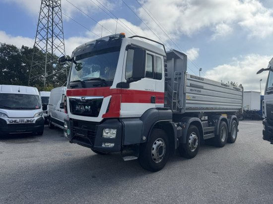 MAN TGS 37.470, 8x4, Retarder, Gesteinskipper mit Bordmatik, - Autocarro ribaltabile: foto 1 MAN TGS 37.470, 8x4, Retarder, Gesteinskipper mit Bordmatik, - Autocarro ribaltabile: foto 1