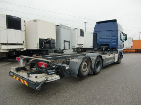 MAN TGX 26.440 BDF, XXL, Retarder, Automatik, E6, Liftachse, - Autocarro portacontainer/ Caisse interchangeable: foto 4 MAN TGX 26.440 BDF, XXL, Retarder, Automatik, E6, Liftachse, - Autocarro portacontainer/ Caisse interchangeable: foto 4