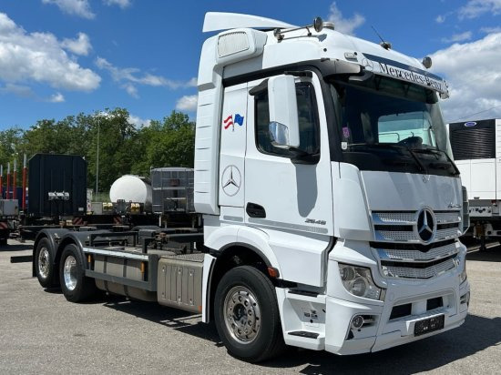 Mercedes-Benz Actros 2545 6x2 BDF E6, Retarder, Alufelgen - Autocarro portacontainer/ Caisse interchangeable: foto 3 Mercedes-Benz Actros 2545 6x2 BDF E6, Retarder, Alufelgen - Autocarro portacontainer/ Caisse interchangeable: foto 3