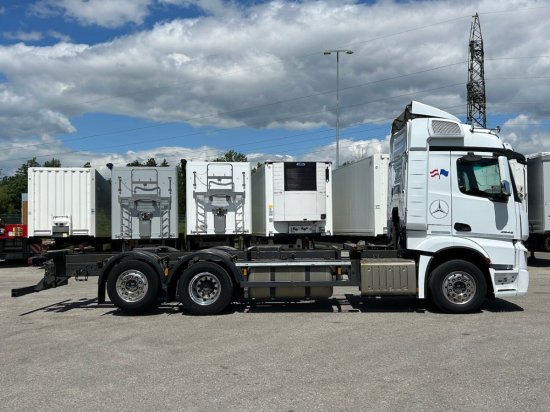 Mercedes-Benz Actros 2545 6x2 BDF E6, Retarder, Alufelgen - Autocarro portacontainer/ Caisse interchangeable: foto 4 Mercedes-Benz Actros 2545 6x2 BDF E6, Retarder, Alufelgen - Autocarro portacontainer/ Caisse interchangeable: foto 4