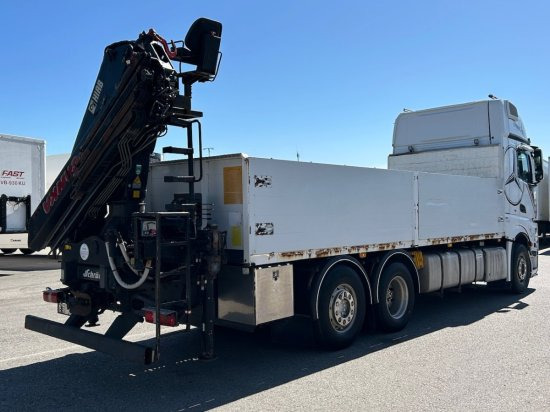 Mercedes-Benz Actros 2545 L 6x2, Retarder, Pritsche, Hiab XS 166 D-4 PRO, E5 - Autocarro con pianale/ Cassone fisso, Camion con gru: foto 5 Mercedes-Benz Actros 2545 L 6x2, Retarder, Pritsche, Hiab XS 166 D-4 PRO, E5 - Autocarro con pianale/ Cassone fisso, Camion con gru: foto 5