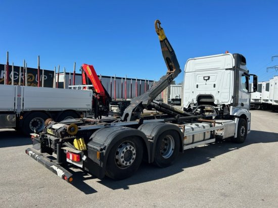 Mercedes-Benz Actros 2545L 6x2 Hyva Abroller, E6 ,Retarder, Lenk-Liftachse, - Autocarro scarrabile: foto 4 Mercedes-Benz Actros 2545L 6x2 Hyva Abroller, E6 ,Retarder, Lenk-Liftachse, - Autocarro scarrabile: foto 4