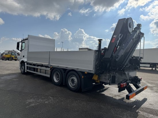 Mercedes-Benz Actros 2653, Retarder, Pritsche, Hiab Hipro 232 ES5 - Autocarro con pianale/ Cassone fisso, Camion con gru: foto 4 Mercedes-Benz Actros 2653, Retarder, Pritsche, Hiab Hipro 232 ES5 - Autocarro con pianale/ Cassone fisso, Camion con gru: foto 4