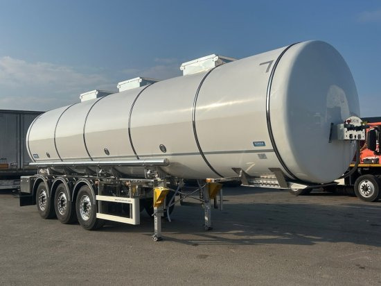 Romex R-31, Lebensmitteltankauflieger 31000l 3 Kammern - Semirimorchio cisterna: foto 1 Romex R-31, Lebensmitteltankauflieger 31000l 3 Kammern - Semirimorchio cisterna: foto 1