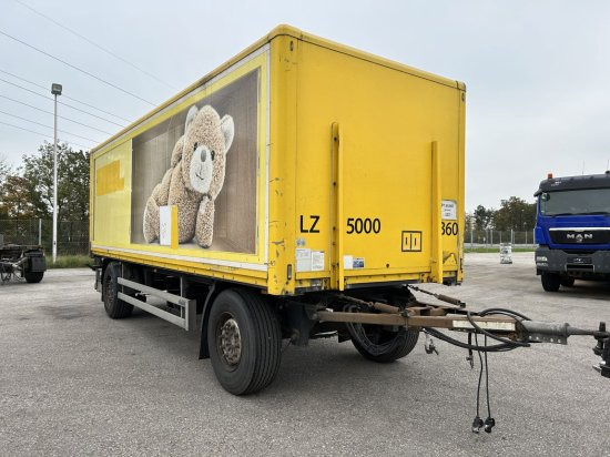 Saxas, Anhängewagen Kofferaufbau mit Hebebühne - Rimorchio furgonato: foto 2 Saxas, Anhängewagen Kofferaufbau mit Hebebühne - Rimorchio furgonato: foto 2