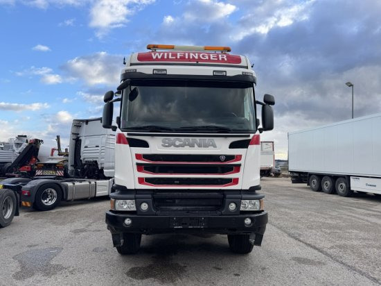 Scania G490 6X6 Blatt-Blatt Penz Kran 12.Z8.70 - Camion trasporto legname, Camion con gru: foto 2 Scania G490 6X6 Blatt-Blatt Penz Kran 12.Z8.70 - Camion trasporto legname, Camion con gru: foto 2