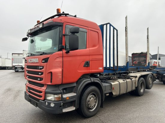 Scania R440 6x2 Abroller, Schalter ,Retarder, E5, lenk,lift Hyva Lift, OHNE AUFBAU - Autocarro scarrabile, Camion con gru: foto 3 Scania R440 6x2 Abroller, Schalter ,Retarder, E5, lenk,lift Hyva Lift, OHNE AUFBAU - Autocarro scarrabile, Camion con gru: foto 3