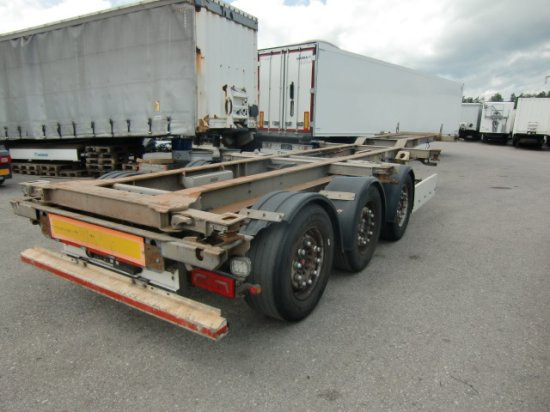 Schmitz Containerchassi 3-achsig SCF 24G45 Slider - Semirimorchio portacontainer/ Caisse interchangeable: foto 4 Schmitz Containerchassi 3-achsig SCF 24G45 Slider - Semirimorchio portacontainer/ Caisse interchangeable: foto 4