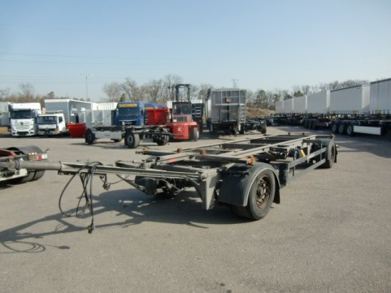 Schwarzmüller S - Serie AZ Maxi Lafette - Rimorchio portacontainer/ Caisse interchangeable: foto 1 Schwarzmüller S - Serie AZ Maxi Lafette - Rimorchio portacontainer/ Caisse interchangeable: foto 1