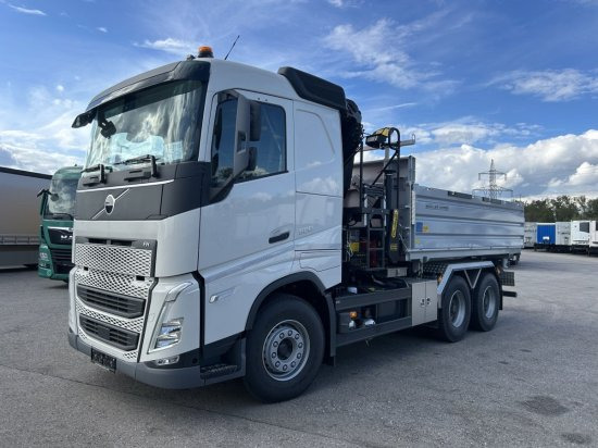 Volvo FH 500 3-Seiten Meiller Kipper mit Palfinger PK22002EH, Retarder, - Autocarro ribaltabile: foto 1 Volvo FH 500 3-Seiten Meiller Kipper mit Palfinger PK22002EH, Retarder, - Autocarro ribaltabile: foto 1