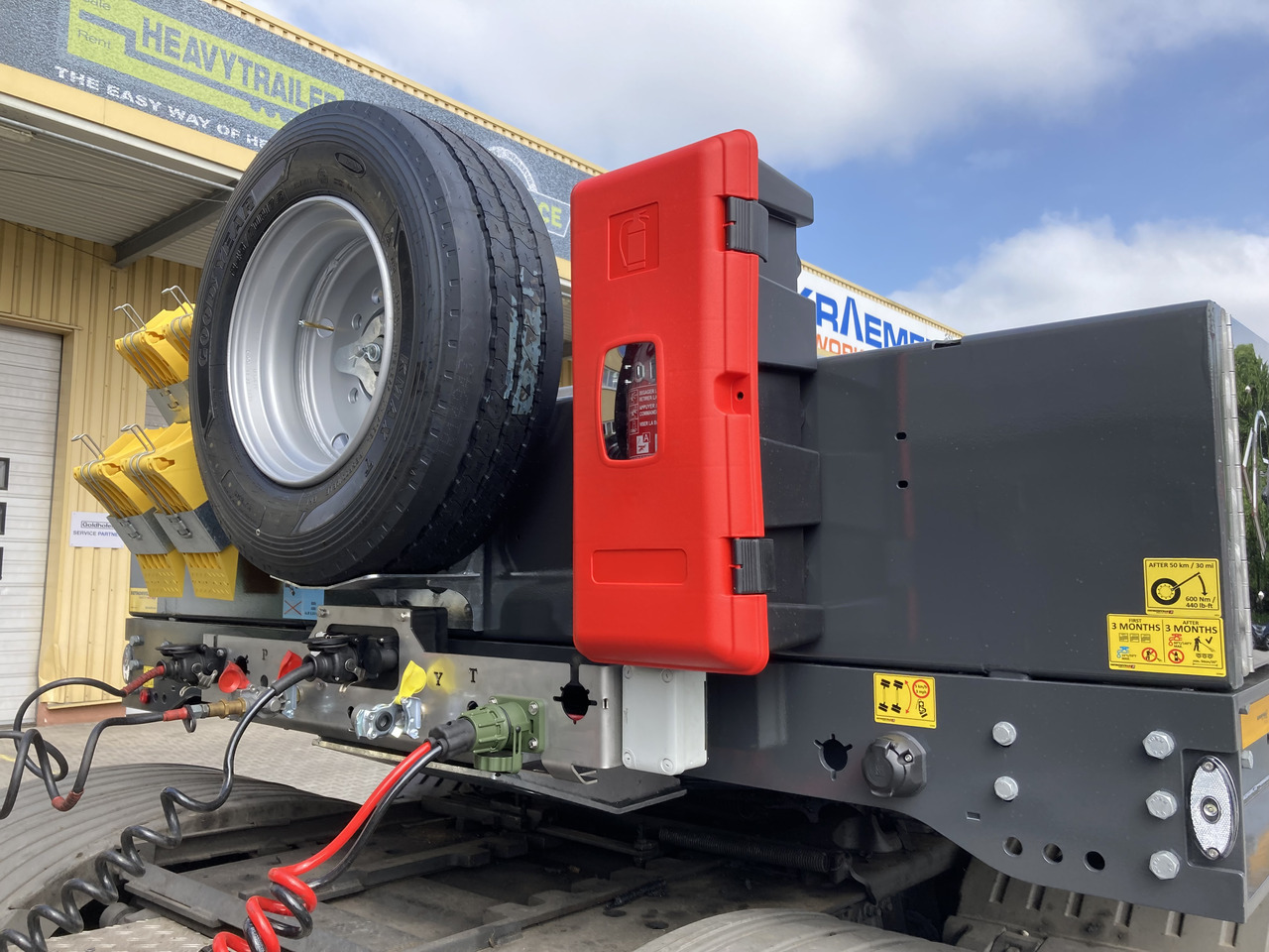 FAYMONVILLE 6-Achs-Tele-Semi mit PA-X Achssystem - Semirimorchio pianale ribassato: foto 4 FAYMONVILLE 6-Achs-Tele-Semi mit PA-X Achssystem - Semirimorchio pianale ribassato: foto 4