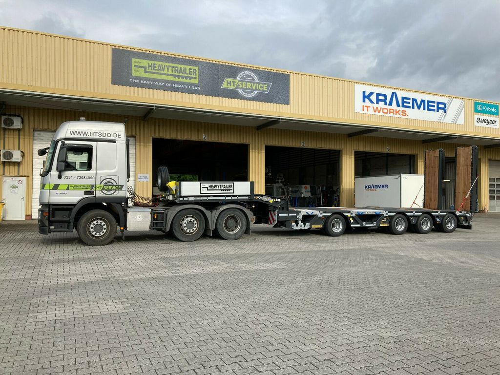 Faymonville 4-(1+3)-Achs-Tele-Semi-Radmulden-Rampen zg - Semirimorchio pianale ribassato: foto 2 Faymonville 4-(1+3)-Achs-Tele-Semi-Radmulden-Rampen zg - Semirimorchio pianale ribassato: foto 2