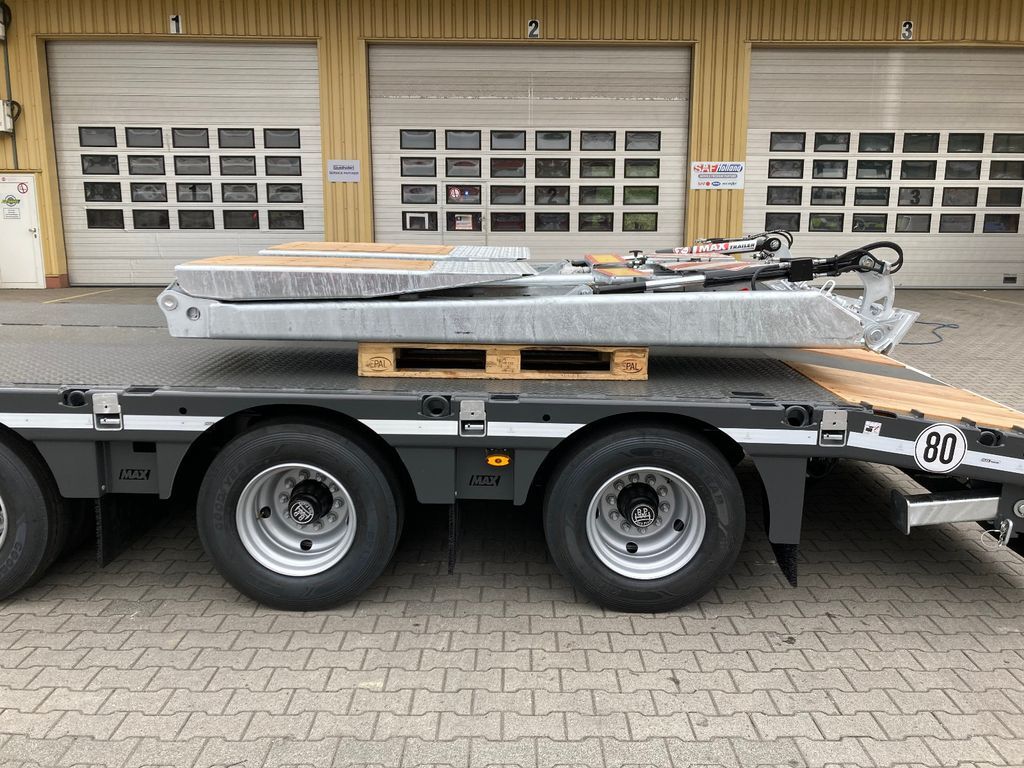 Faymonville MAX Trailer 4-Achs-Tele-Semi-nachlaufgelenkt - Semirimorchio pianale ribassato: foto 5 Faymonville MAX Trailer 4-Achs-Tele-Semi-nachlaufgelenkt - Semirimorchio pianale ribassato: foto 5