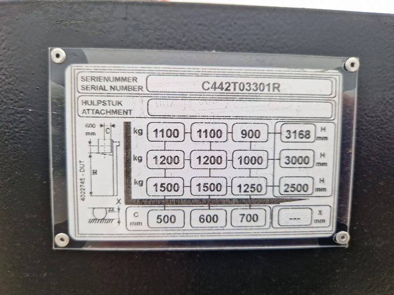 Stoccatore Hyster S1.5S elektrische stapelaar: foto 15