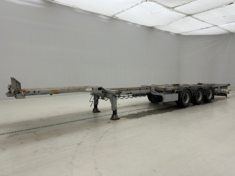 Semirimorchio portacontainer/ Caisse interchangeable Broshuis Polyvalent skelet ADR 2 x 20-30-40-45 ft: foto 8