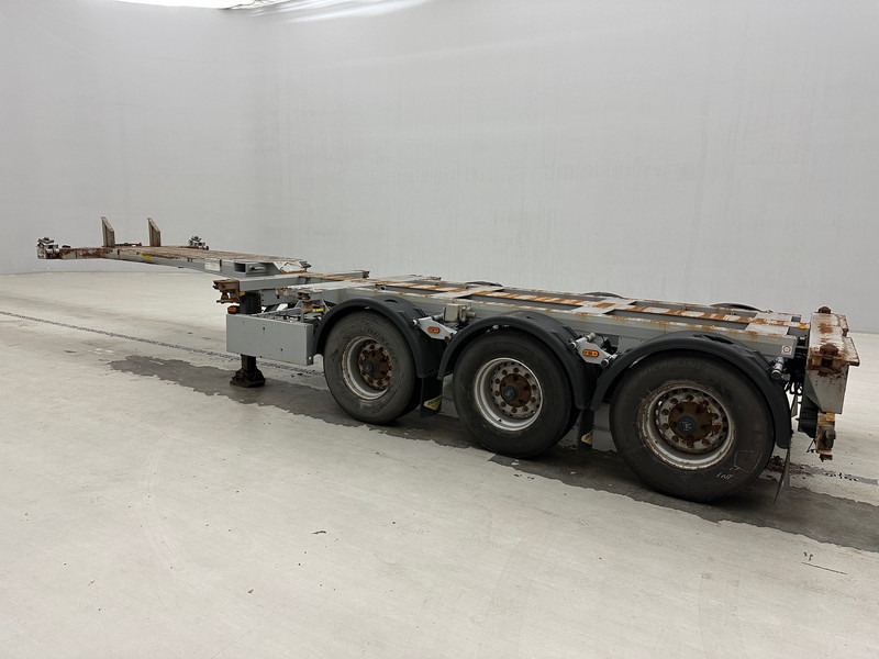 Semirimorchio portacontainer/ Caisse interchangeable Broshuis Polyvalent skelet ADR 2 x 20-30-40-45 ft: foto 7