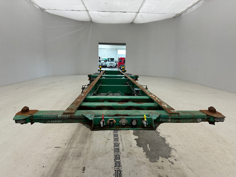 Semirimorchio portacontainer/ Caisse interchangeable Fruehauf 4x Skelet 2 x 20-40 ft: foto 9