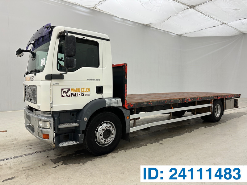 MAN TGM 18.280 - 4x2 - Autocarro con pianale/ Cassone fisso: foto 1 MAN TGM 18.280 - 4x2 - Autocarro con pianale/ Cassone fisso: foto 1