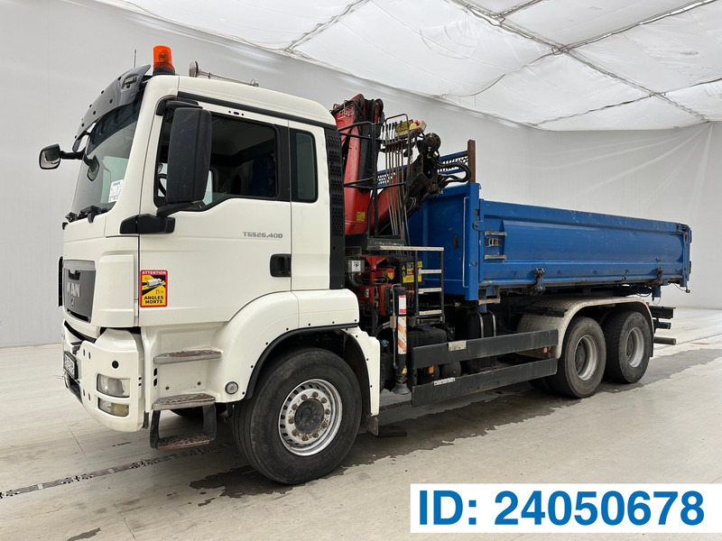 MAN TGS 26.400 - 6x4 - Autocarro ribaltabile, Camion con gru: foto 1 MAN TGS 26.400 - 6x4 - Autocarro ribaltabile, Camion con gru: foto 1