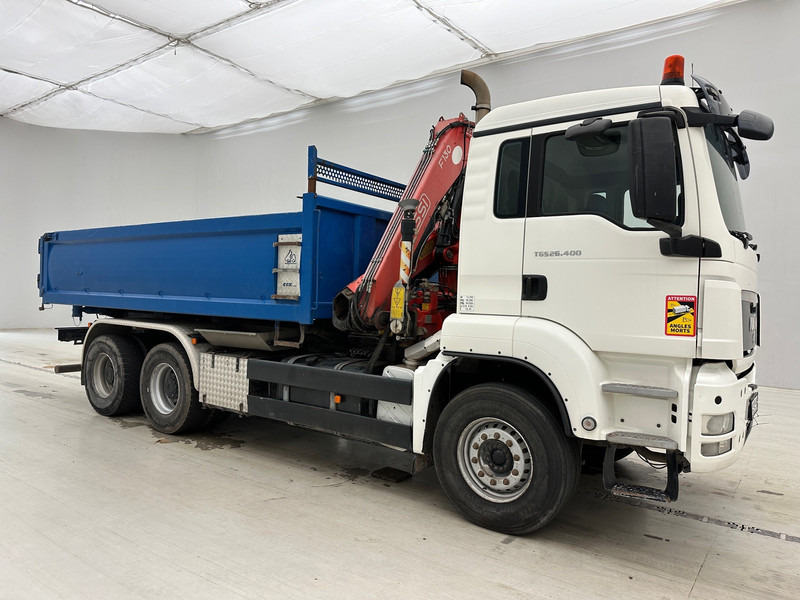 MAN TGS 26.400 - 6x4 - Autocarro ribaltabile, Camion con gru: foto 3 MAN TGS 26.400 - 6x4 - Autocarro ribaltabile, Camion con gru: foto 3