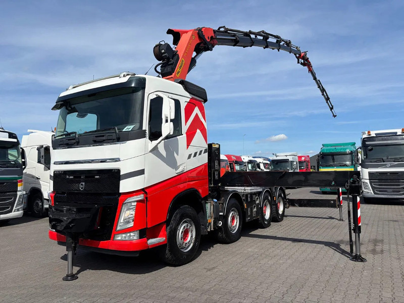 Volvo FH 540 8X4 Euro 6 Palfinger PK 53002 + PJ125 Fly jib - Camion con gru: foto 1 Volvo FH 540 8X4 Euro 6 Palfinger PK 53002 + PJ125 Fly jib - Camion con gru: foto 1