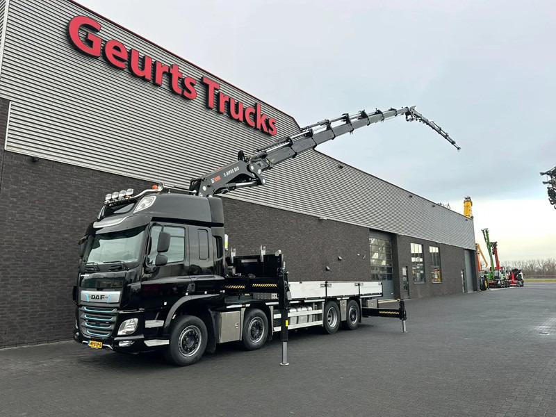 DAF CF 450 8X2 + HIAB 858E-8 + JIB 150X-6 JDC KRAAN/KRAN/CRANE/GRUA/ - Camion con gru: foto 2 DAF CF 450 8X2 + HIAB 858E-8 + JIB 150X-6 JDC KRAAN/KRAN/CRANE/GRUA/ - Camion con gru: foto 2