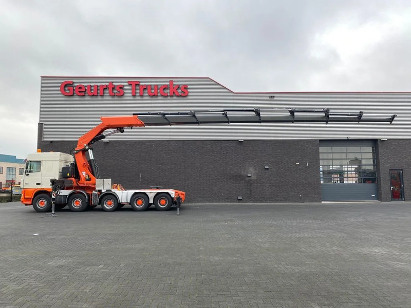 DAF XF 105 10X4 + FASSI F1500AXP.28 KRAAN/KRAN/CRANE/GRUA - Camion con gru: foto 1 DAF XF 105 10X4 + FASSI F1500AXP.28 KRAAN/KRAN/CRANE/GRUA - Camion con gru: foto 1
