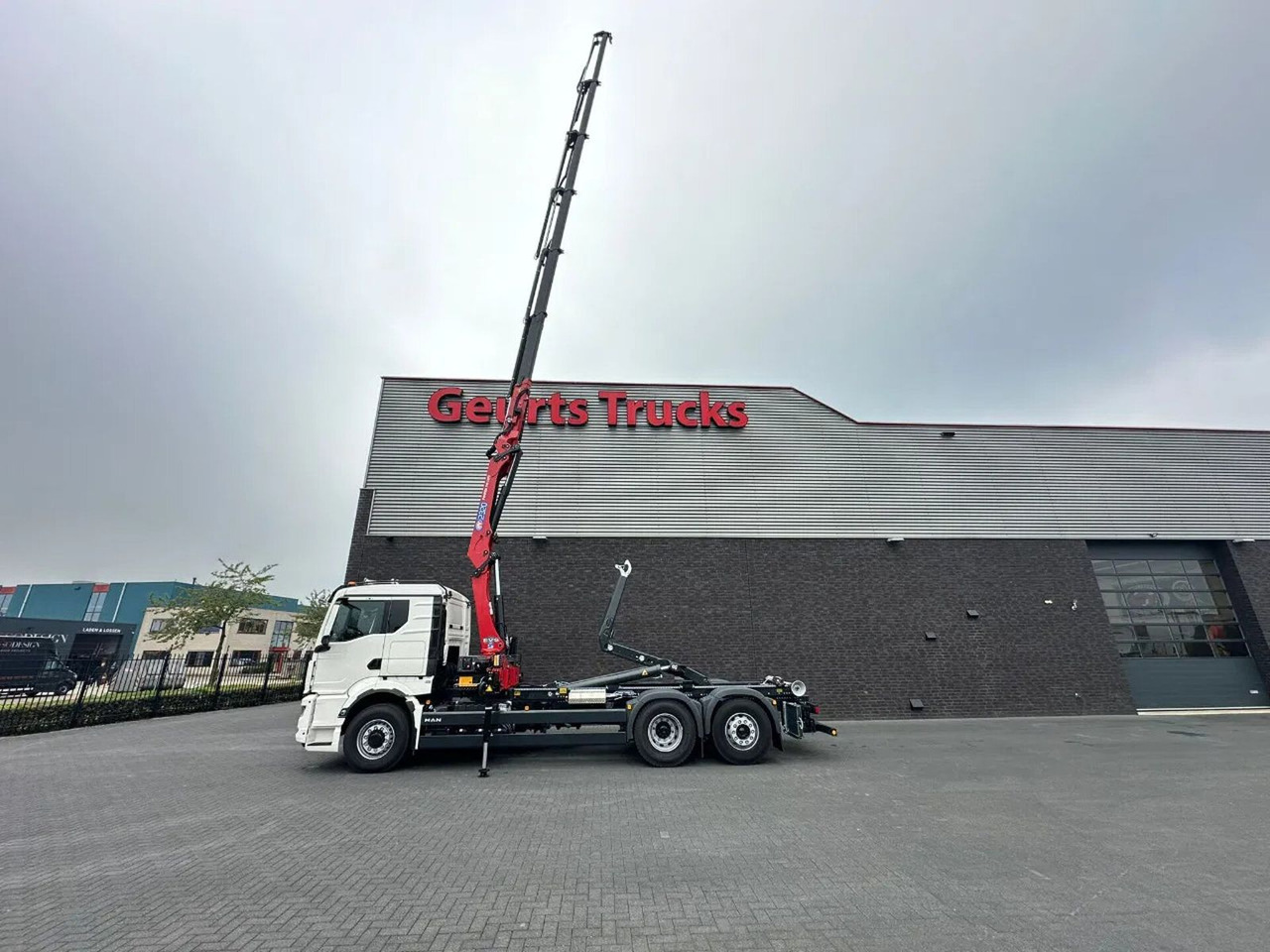MAN TGS 26.520 6X4H-4 BL NEW MODEL + MEILLER HAAKARM - Autocarro scarrabile, Camion con gru: foto 3 MAN TGS 26.520 6X4H-4 BL NEW MODEL + MEILLER HAAKARM - Autocarro scarrabile, Camion con gru: foto 3