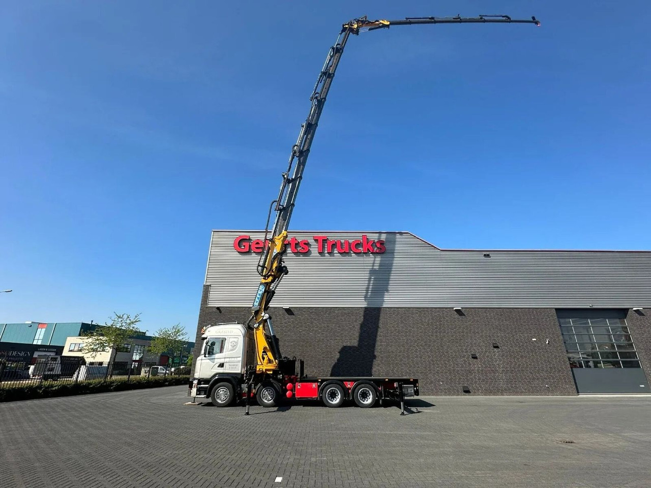 Scania G450 8X4 + EFFER 1255/8S + JIB 6S HD KRAAN/KRAN/ - Camion con gru: foto 3 Scania G450 8X4 + EFFER 1255/8S + JIB 6S HD KRAAN/KRAN/ - Camion con gru: foto 3