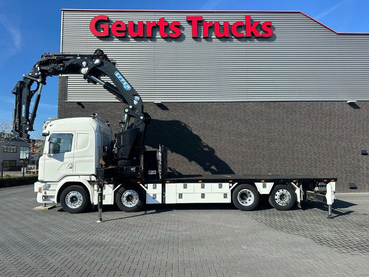 Scania G490 LB8X2*6HNB MET EFFER 955/8S +JIB 6S KRAAN / - Camion con gru: foto 5 Scania G490 LB8X2*6HNB MET EFFER 955/8S +JIB 6S KRAAN / - Camion con gru: foto 5