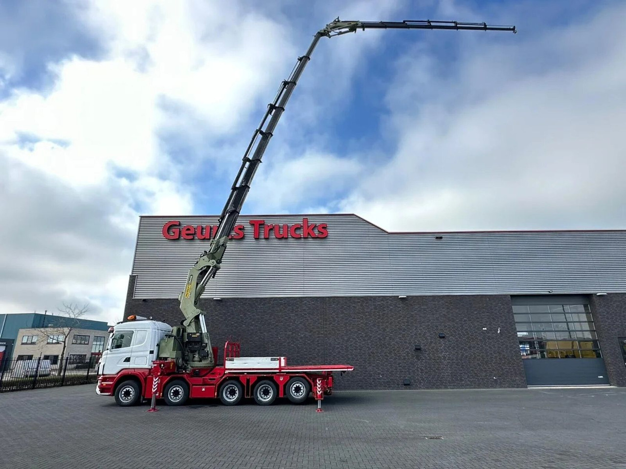 Scania R480 10X4 TREKKER-BAKWAGEN COMBI + PALFINGER PK - Camion con gru: foto 4 Scania R480 10X4 TREKKER-BAKWAGEN COMBI + PALFINGER PK - Camion con gru: foto 4