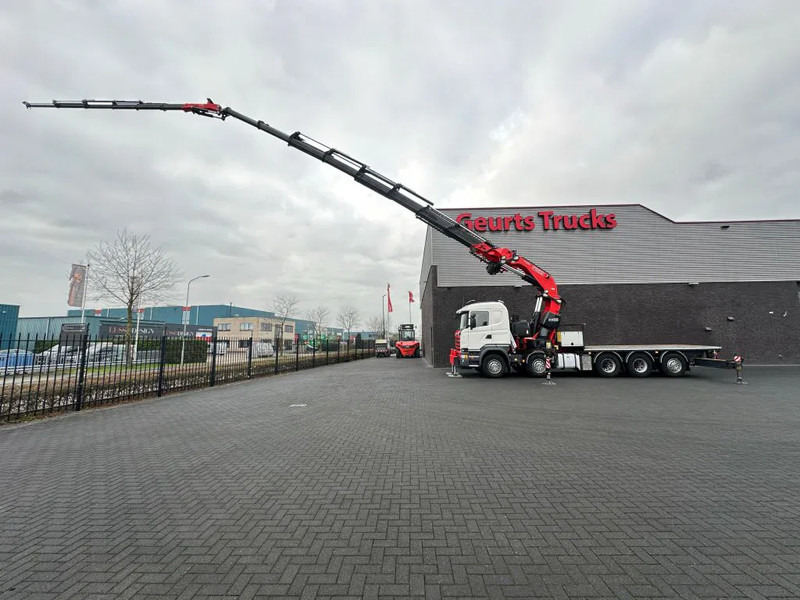 Scania R520 V8 10X4 TRIDEM + F1650RA.2.28 + JIB L816 KRAAN/KRAN/CRANE/GRUA - Camion con gru: foto 5 Scania R520 V8 10X4 TRIDEM + F1650RA.2.28 + JIB L816 KRAAN/KRAN/CRANE/GRUA - Camion con gru: foto 5