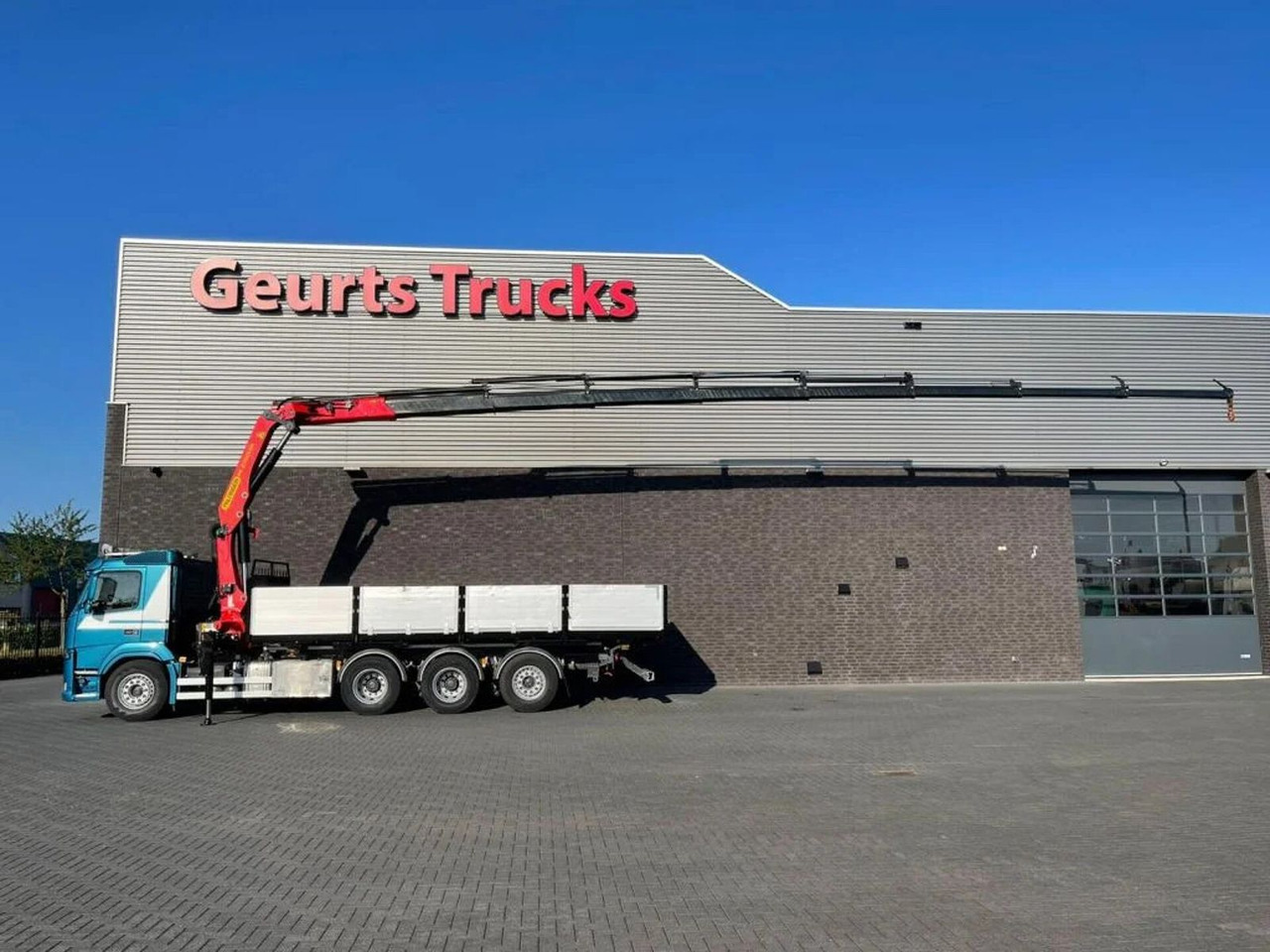 Camion con gru Volvo FM 500 8X4 TRIDEM + PALFINGER PK 27001-EH G KRAA: foto 1
