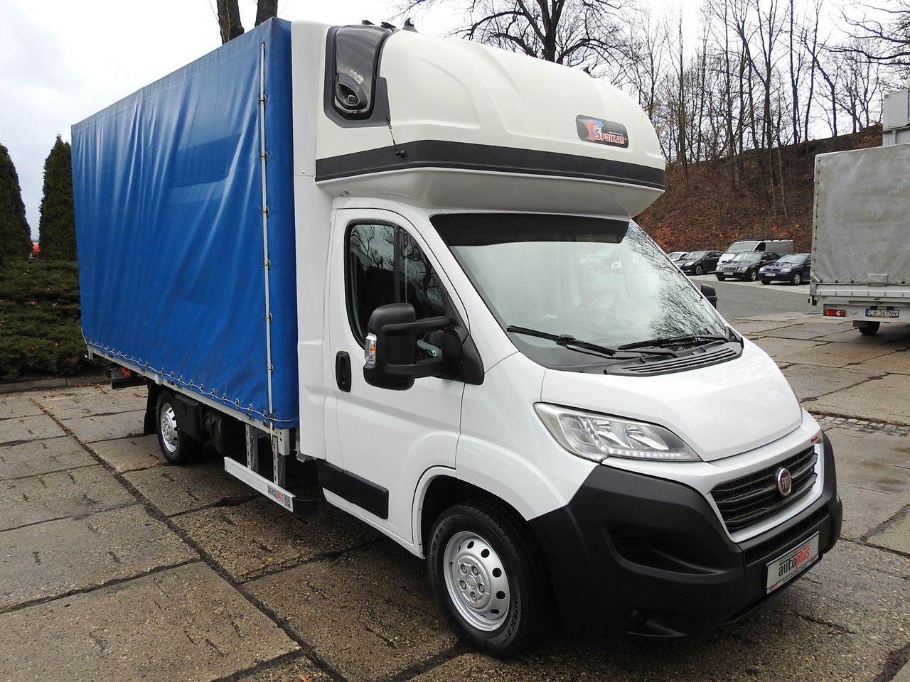 FIAT DUCATO TARPAULIN LIFT 9 PALLETS WEBASTO CRUISE CONTROL A/C LED LAMP 180HP - Furgone centinato: foto 4 FIAT DUCATO TARPAULIN LIFT 9 PALLETS WEBASTO CRUISE CONTROL A/C LED LAMP 180HP - Furgone centinato: foto 4