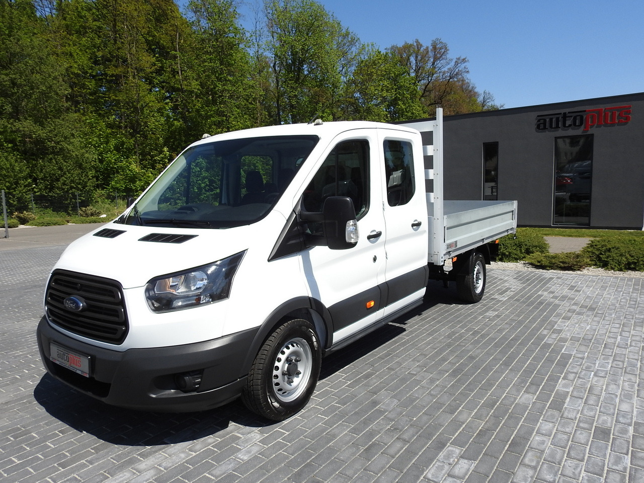 Furgone con cassone fisso FORD TRANSIT STAKE BODY DOUBLE CABIN DOKA 7 SEATS AIR CONDITIONING  130HP: foto 6