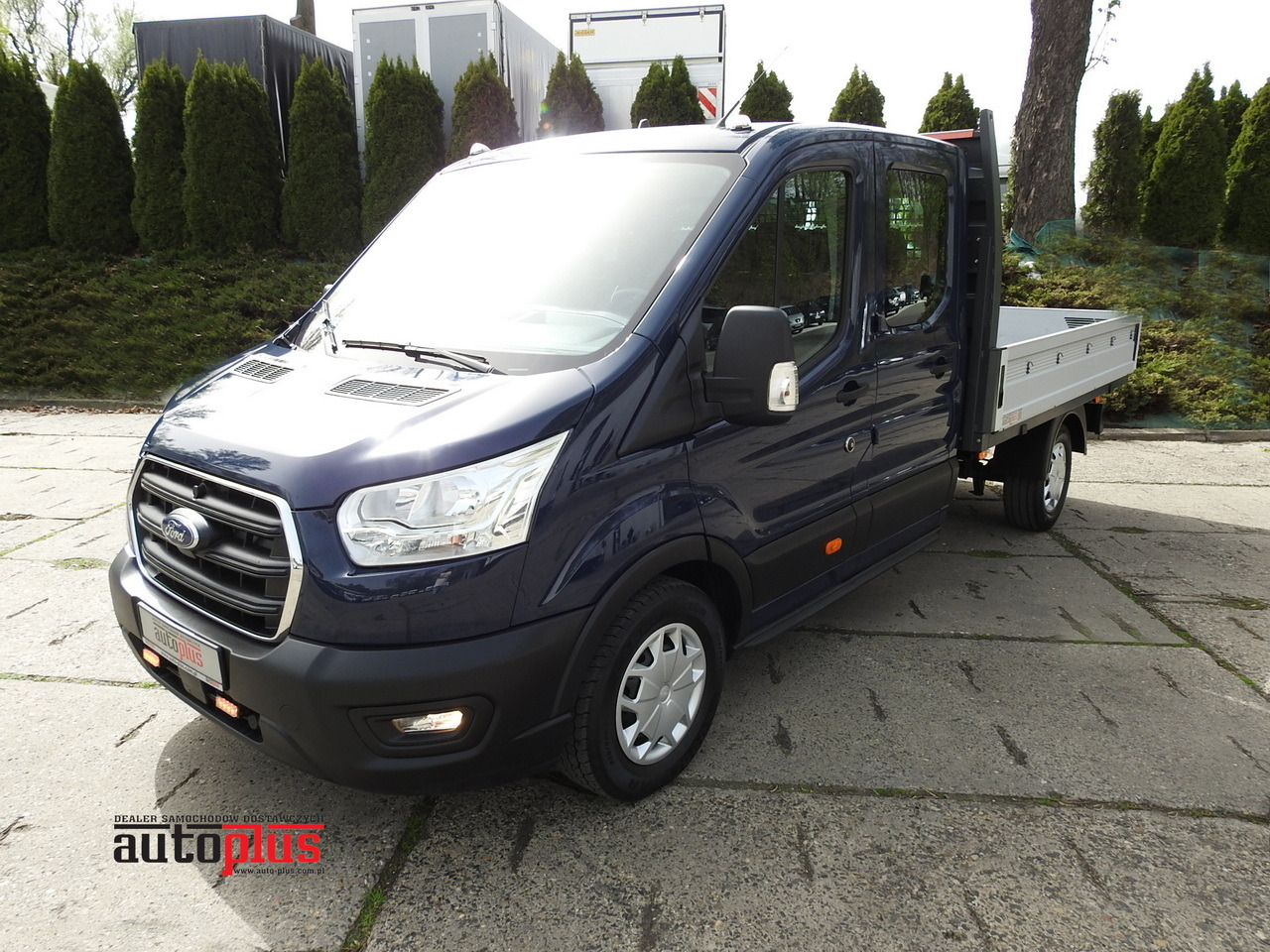 FORD TRANSIT STAKE BODY DOUBLE CABIN DOKA 7 SEATS CRUISE CONTROL AIR CONDITIONING LED LIGHTS 130HP - Furgone doppia cabina: foto 1 FORD TRANSIT STAKE BODY DOUBLE CABIN DOKA 7 SEATS CRUISE CONTROL AIR CONDITIONING LED LIGHTS 130HP - Furgone doppia cabina: foto 1
