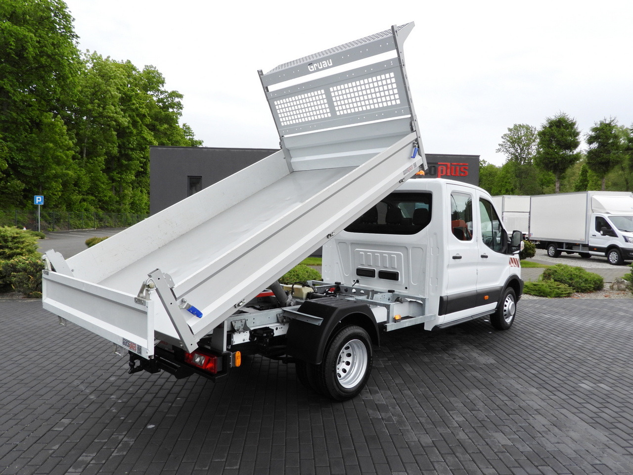 FORD TRANSIT TIPPER DOUBLE CABIN DOKA 6 SEATS CRUISE CONTROL AIR CONDITIONING TWIN WHEELS 170HP - Furgone ribaltabile: foto 3 FORD TRANSIT TIPPER DOUBLE CABIN DOKA 6 SEATS CRUISE CONTROL AIR CONDITIONING TWIN WHEELS 170HP - Furgone ribaltabile: foto 3