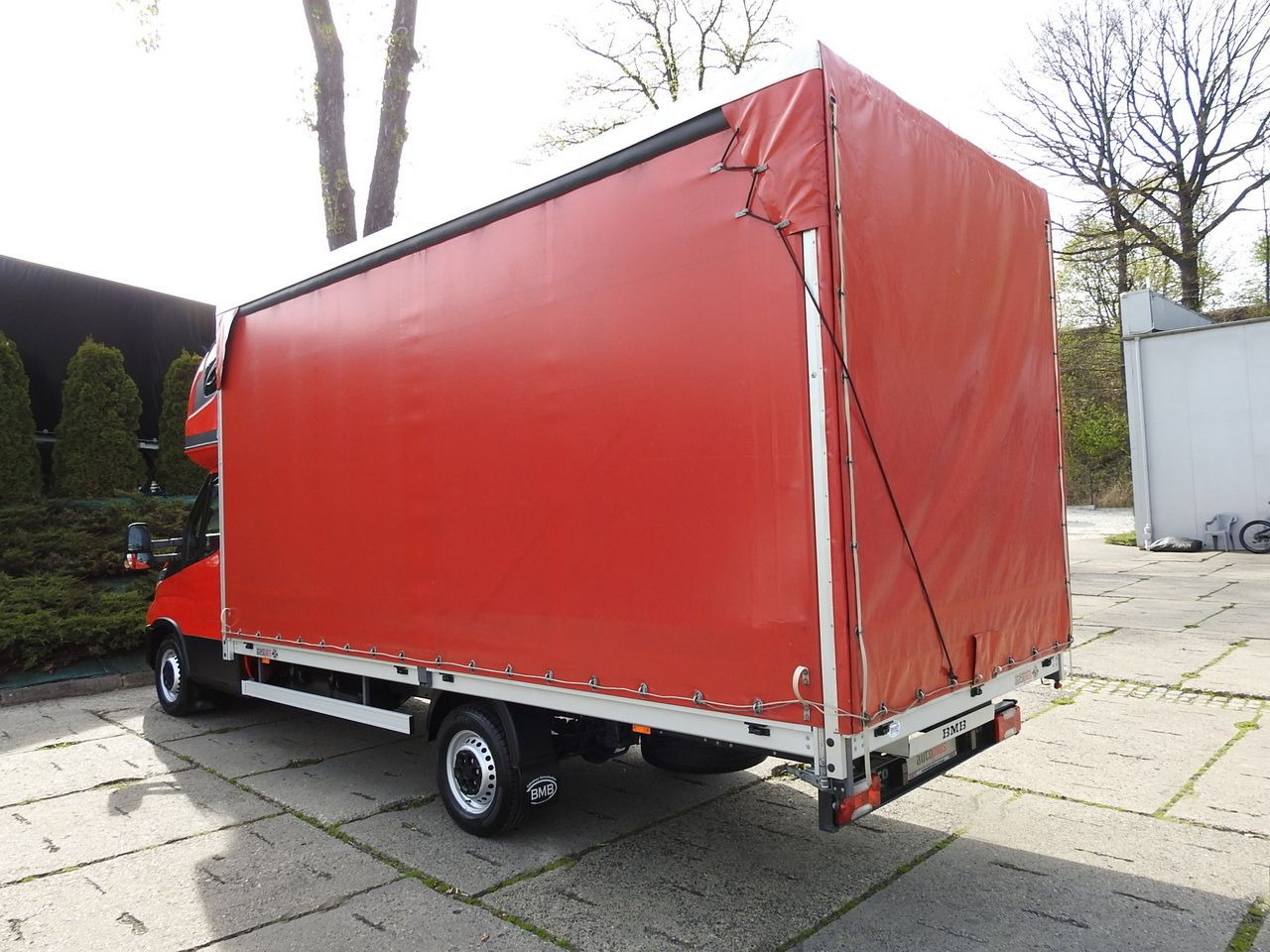 Furgone centinato IVECO DAILY 35S18 TARPAULIN 10 PALLETS WEBASTO CRUISE CONTROL LED LIGHTS AIR CONDITIONING  180HP: foto 10