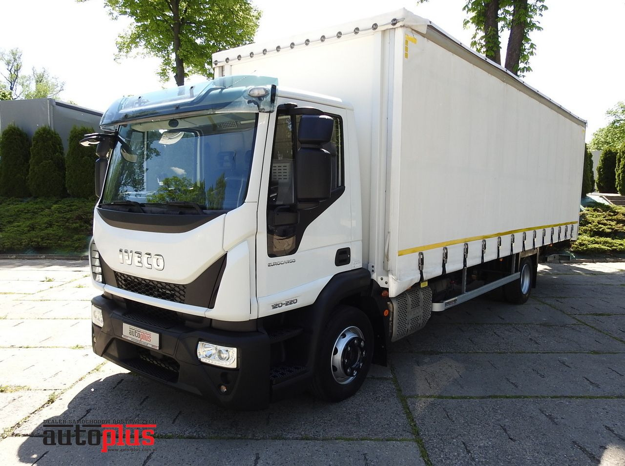 IVECO EUROCARGO 120 - 220 TARPAULIN LIFT 20 PALLETS LED LIGHTS AUTOMATIC TRANSMISSION HI-MATIC TWIN WHEELS AIR CONDITIONING 220HP - Furgone centinato: foto 1 IVECO EUROCARGO 120 - 220 TARPAULIN LIFT 20 PALLETS LED LIGHTS AUTOMATIC TRANSMISSION HI-MATIC TWIN WHEELS AIR CONDITIONING 220HP - Furgone centinato: foto 1
